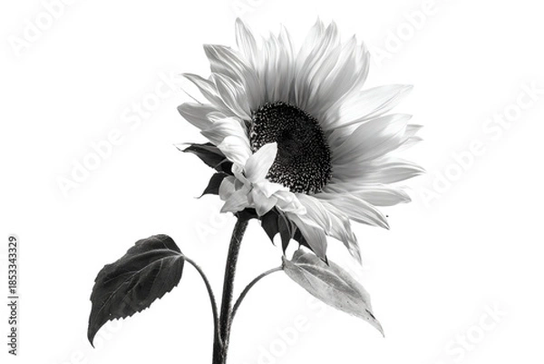 Obraz Monochrome Sunflower Close-Up