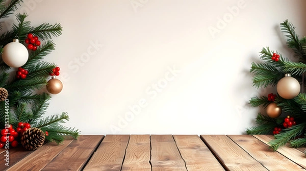 Obraz Rustic Wood Bottom