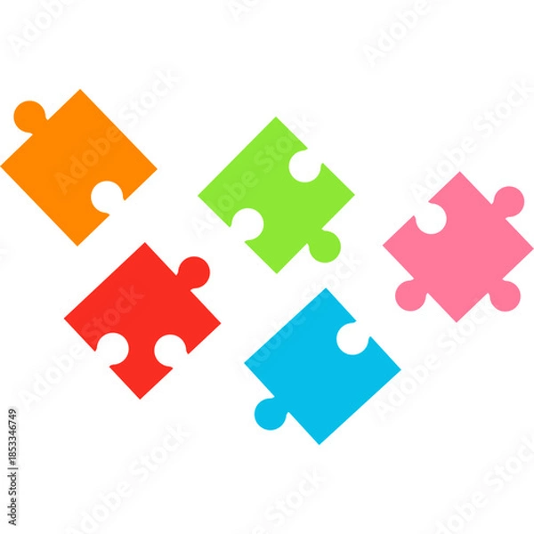 Obraz Puzzle Kids Toy Illustration