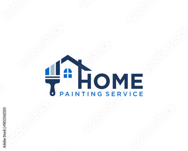 Obraz Home painting service logo