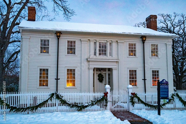 Obraz house in the snow