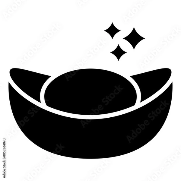 Obraz Ingot Solid Icon