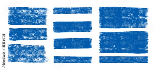 Obraz グランジ感があるブルーのテクスチャ素材