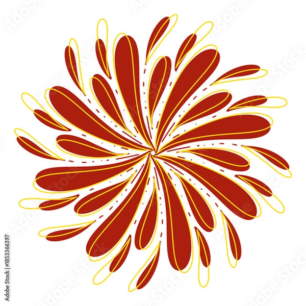 Obraz abstract flower background