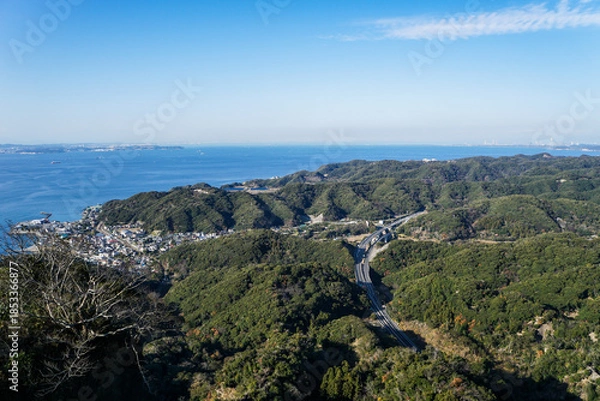 Obraz 千葉県房総半島の鋸山