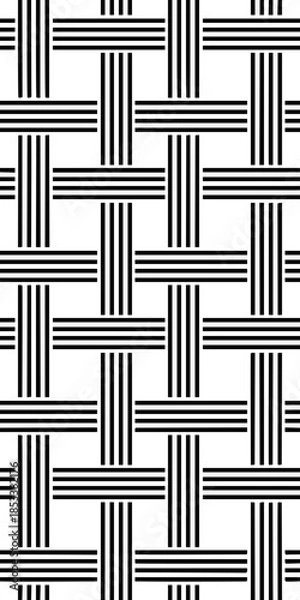 Fototapeta black and white chevron pattern