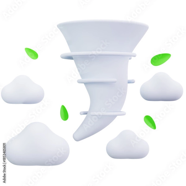 Obraz Tornado Wind Weather Concept