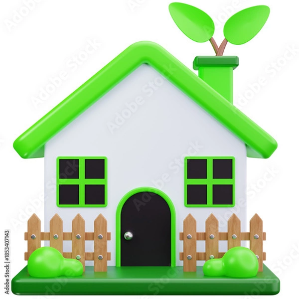 Obraz Eco Friendly House Living