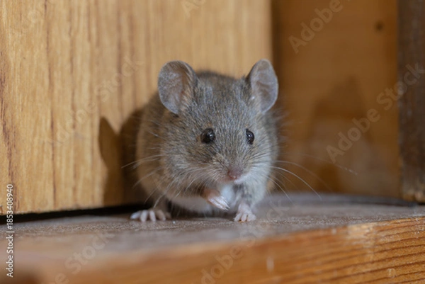 Obraz 家の中のハツカネズミ
