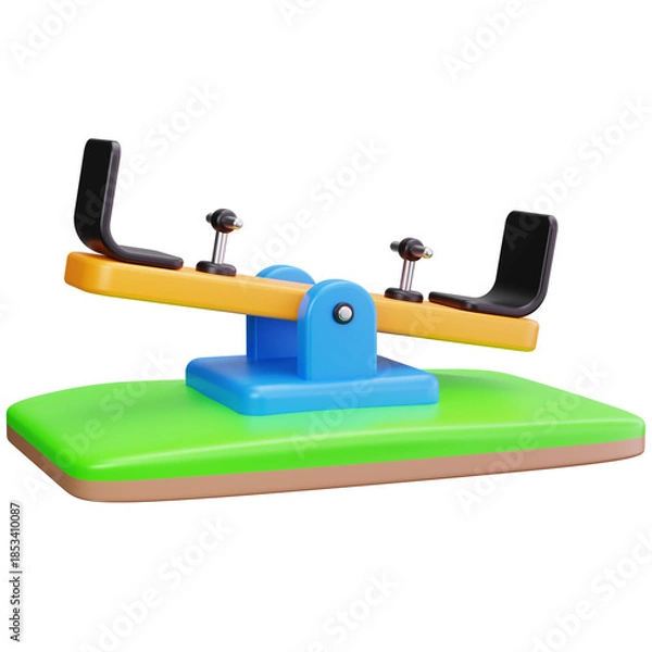 Obraz Playground Seesaw Picnic Park