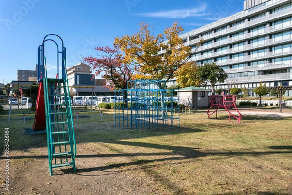 Obraz 中央1丁目南児童公園（茨城県水戸市中央１丁目５）