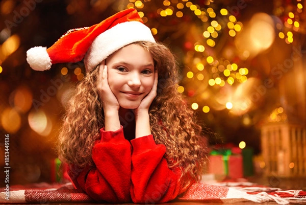 Obraz Cozy Christmas Portrait