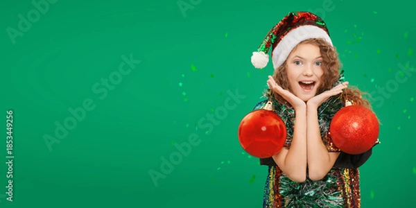 Obraz Festive Teen Surprise