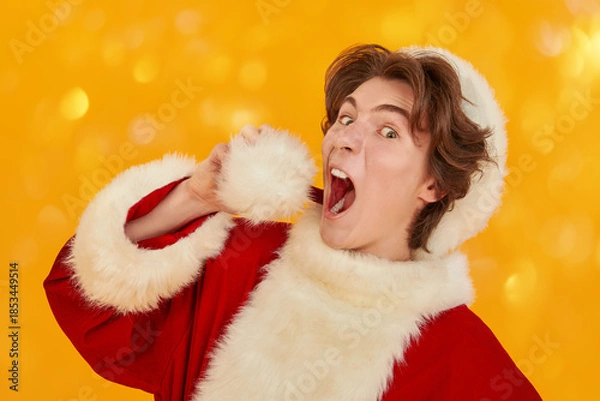 Obraz Fun Teen Santa