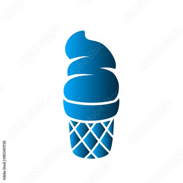 Obraz Ice Cream icon template