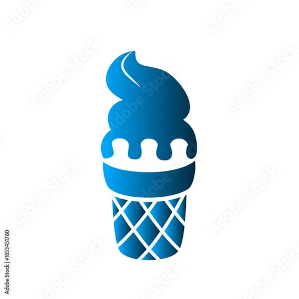 Obraz Ice Cream icon template