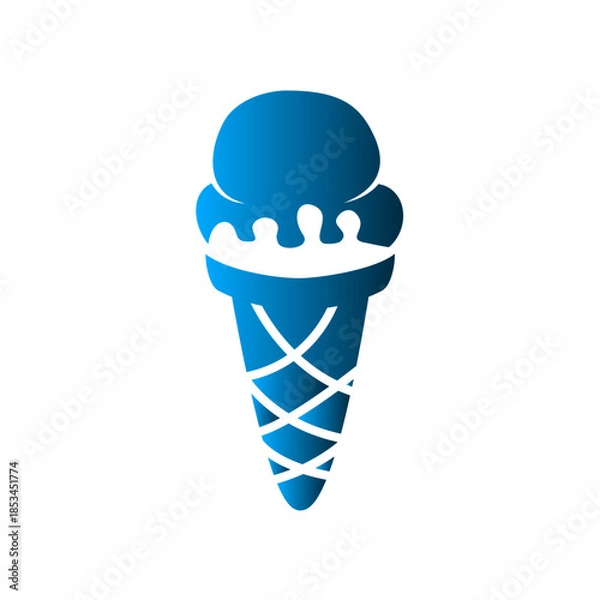 Obraz Ice Cream icon template