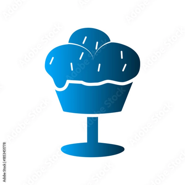 Obraz Ice Cream icon template