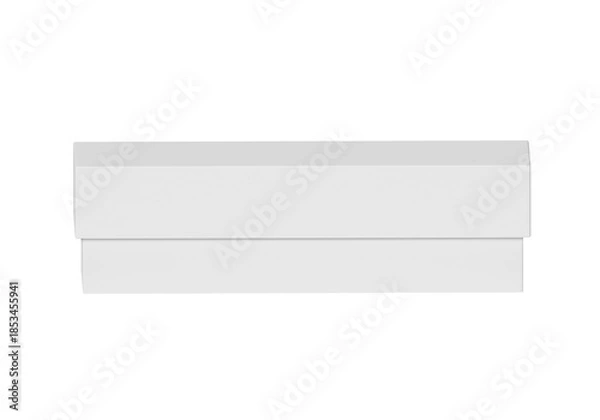 Fototapeta White Box, transparent background