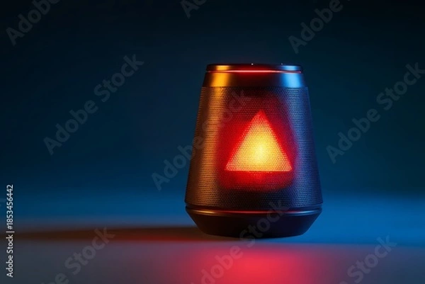 Obraz a smart glowing speaker