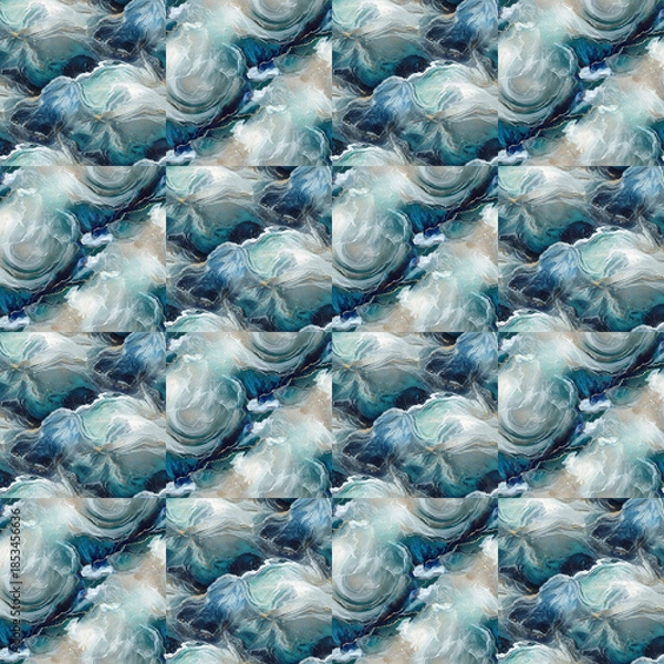 Obraz 水流の模様