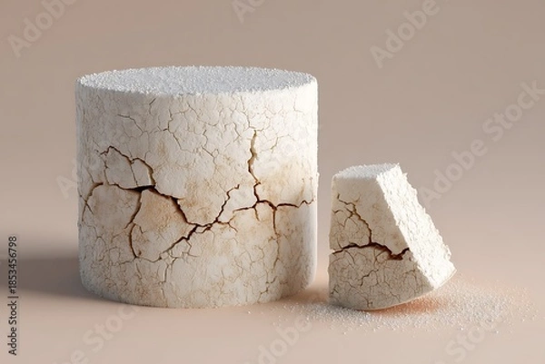 Obraz a smooth frosted cake