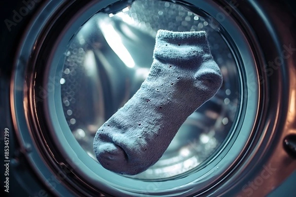 Obraz inside washing machine