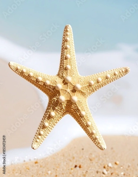 Fototapeta Starfish on beach