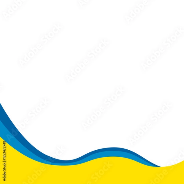 Fototapeta Flat Curve Business Corner