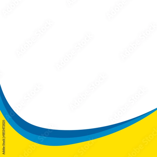 Fototapeta Flat Curve Business Corner