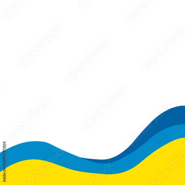 Fototapeta Flat Curve Business Corner