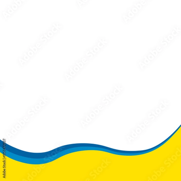 Fototapeta Flat Curve Business Corner