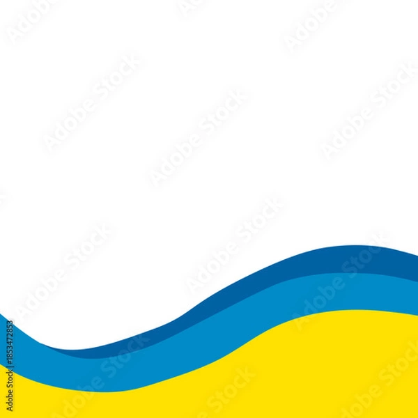 Fototapeta Flat Curve Business Corner