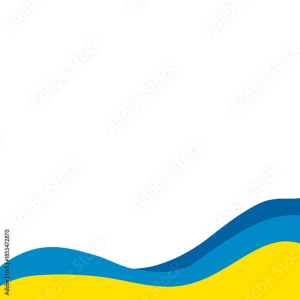 Obraz Flat Curve Business Corner