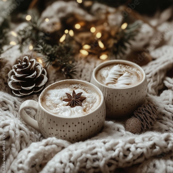 Obraz coffee and cookies