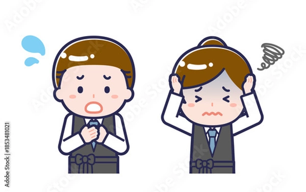 Obraz バーテンダー／2人組／男女 06