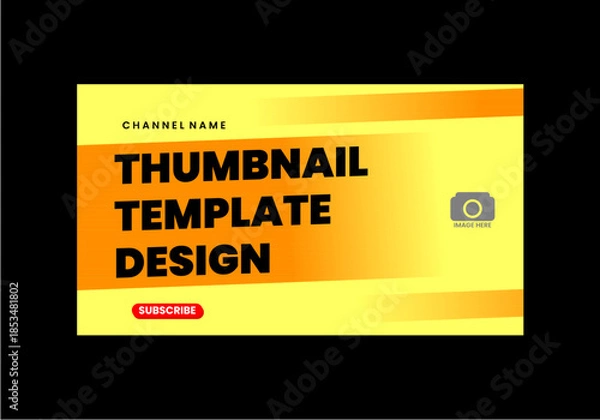 Obraz youtube thumbnail 