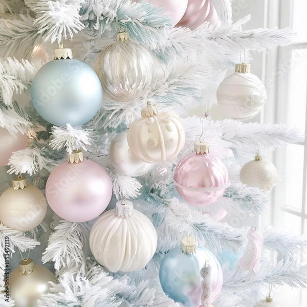 Obraz christmas tree decorations