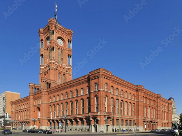 Obraz Berlin - Rotes Rathaus