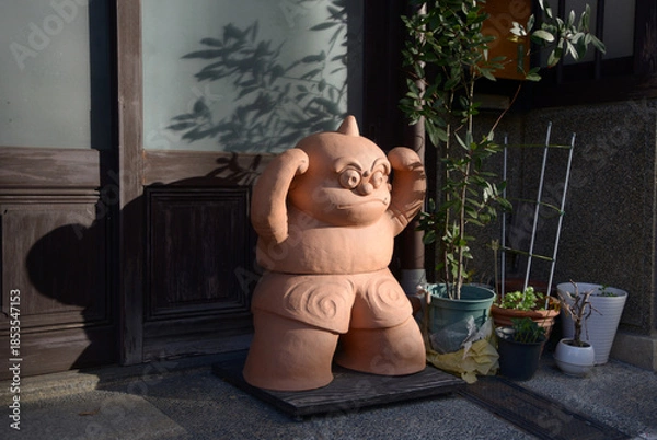 Obraz 街角の風景　スケッチ写真