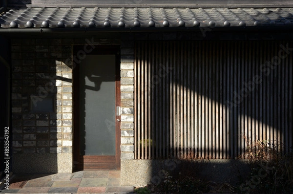 Obraz 街角の風景　スケッチ写真