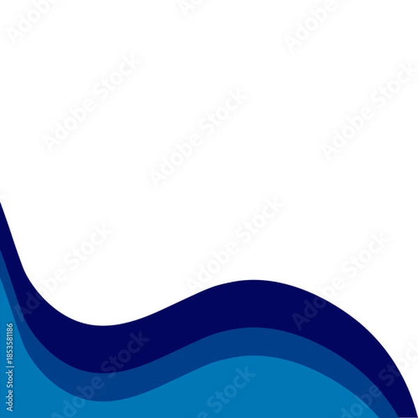 Obraz Flat Curve Business Corner