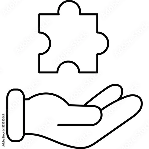 Fototapeta Startup Lineal Illustration