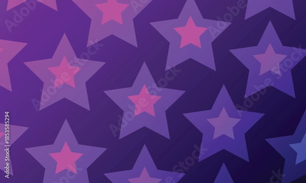 Fototapeta Abstract background with stars .