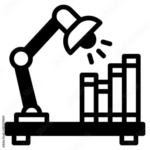 Fototapeta Reading Room Icon