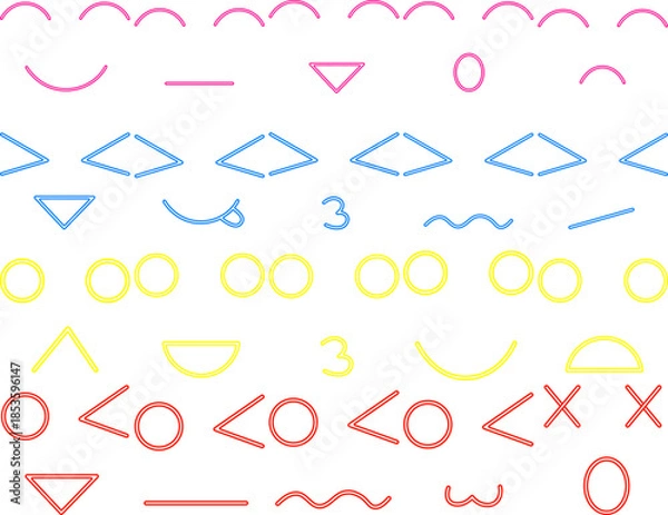 Obraz Expression Neon Line Decoration