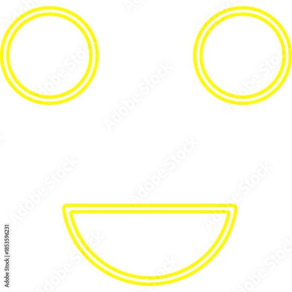 Obraz Expression Neon Line Decoration