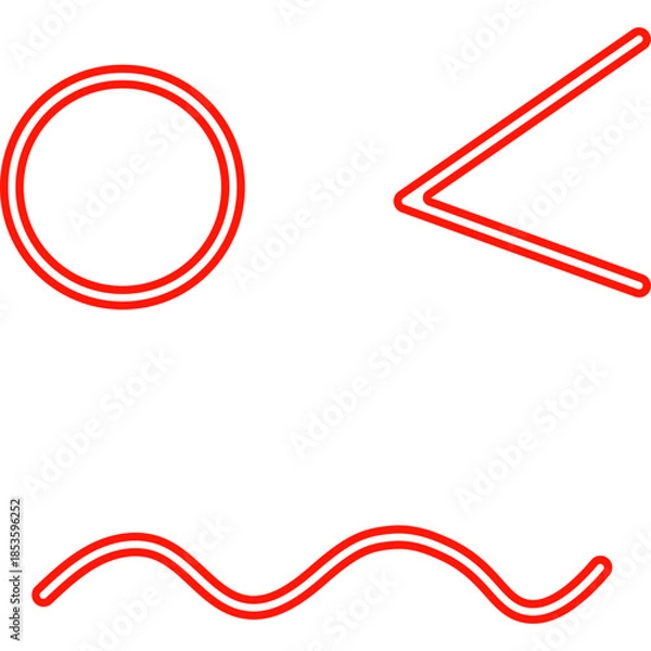 Obraz Expression Neon Line Decoration