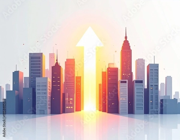 Obraz 都市　背景