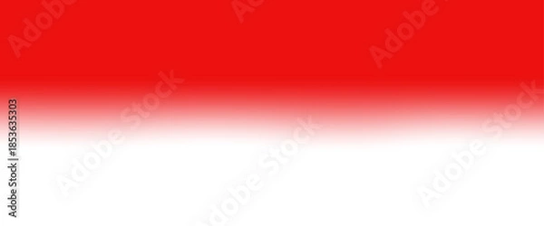 Obraz Red and White Horizontal Gradient Abstract Background